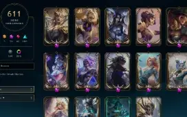 Conta Esmeralda 611 Skins / Com Todos Os Campeões