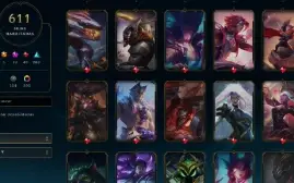 Conta Esmeralda 611 Skins / Com Todos Os Campeões