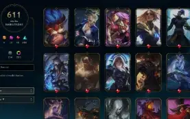 Conta Esmeralda 611 Skins / Com Todos Os Campeões