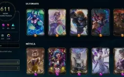 Conta Esmeralda 611 Skins / Com Todos Os Campeões