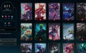 Conta Esmeralda 611 Skins / Com Todos Os Campeões