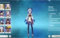 AR 48 NA - Ganyu + Childe + Keqing C1 + Arma 5