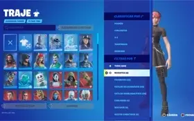 Fortnite season 1 cavaleiro negro, 206 skins ,153 picaretas