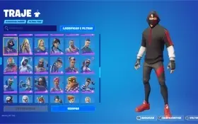 Fortnite season 1 cavaleiro negro, 206 skins ,153 picaretas
