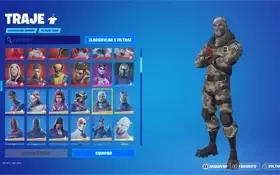 Fortnite season 1 cavaleiro negro, 206 skins ,153 picaretas
