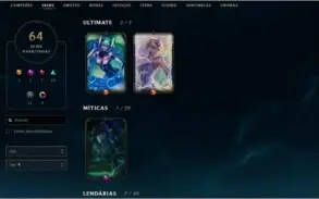 Conta Lol ex-Ouro 5