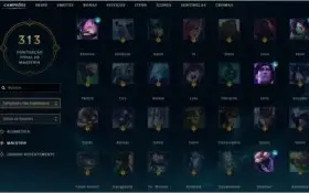 Conta Lol ex-Ouro 5