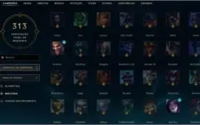 Conta Lol ex-Ouro 5