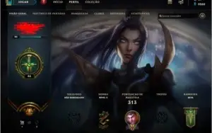 Conta Lol ex-Ouro 5