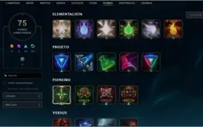 Conta Lol ex-Ouro 5