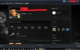 Conta Cs Go Global 2,000 hrs de jogo  ,300 vitorias