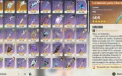 conta genshin ar56 13 5*