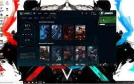 Vendo conta de LOL todos os champs + 100 skins Prata II