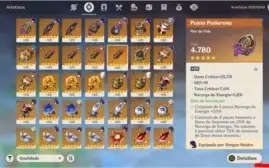 Conta AR57 - 8char(5*), 3armas(5*) + 10k de Gemas