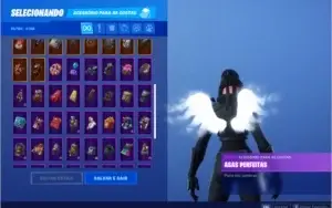 Conta fortnite 110+ skins
