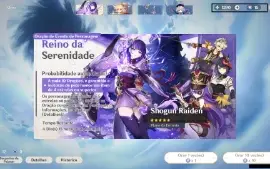 GENSHIN IMPACT - AR52, 13T5⭐Shogun + Bis, Navia + Bis,Zhong