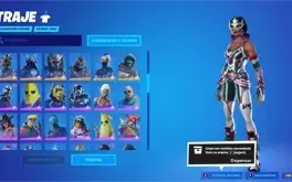 Conta de FORTNITE com muitas skins.
