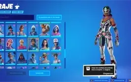Conta de FORTNITE com muitas skins.