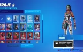 Conta de FORTNITE com muitas skins.