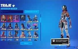 Conta de FORTNITE com muitas skins.
