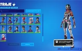 Conta de FORTNITE com muitas skins.