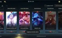 Conta mestre completa, com 92 skins lendárias e épica