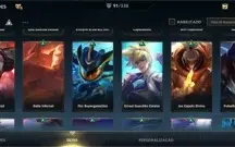 Conta mestre completa, com 92 skins lendárias e épica