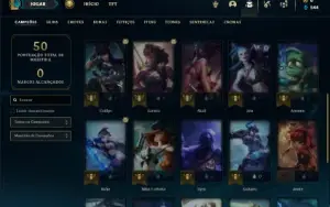 Conta diamante 2 com 28 Champs e 5 Skins ( 70 PDL )