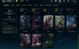 Conta diamante 2 com 28 Champs e 5 Skins ( 70 PDL )