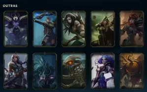 Conta League of Legends Full Acesso - 77 Champs e 45 Skins