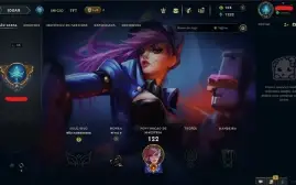 Conta League of Legends Full Acesso - 77 Champs e 45 Skins