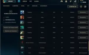 Conta ouro 4 Sem email confirmado com 3 skins e 23 champs