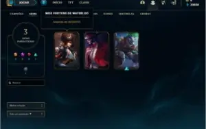 Conta ouro 4 Sem email confirmado com 3 skins e 23 champs