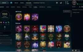 Conta - LOL - 294  Skins