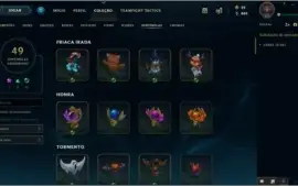 Conta - LOL - 294  Skins