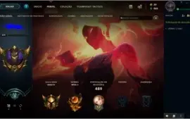 Conta - LOL - 294  Skins