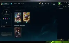 CONTA SMURF LEAGUE OF LEGENDS COM 14330 RP