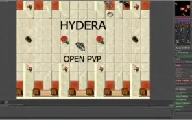 MS level 174 ml 78 vai com itens, Servidor HYDERA
