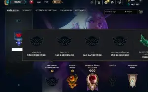 Unranked com TODOS os Champs e 222 Skins ( ADC / JG / MID )