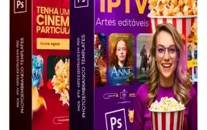 +100 Artes para IPTV – Pacote Profissional