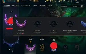 Conta Mestre 100+ PDL 63% Winrate troca de nick disponivel