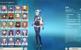 ar56 ganyu +amos, eula+túmulo,ayaka,hutao,kazuha,venti,mona+