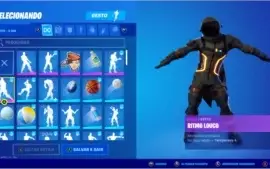 Conta fortnite com TUBARÃO-MAKO e MUITAS outras raridades