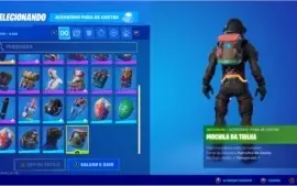 Conta fortnite com TUBARÃO-MAKO e MUITAS outras raridades