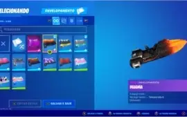 Conta fortnite com TUBARÃO-MAKO e MUITAS outras raridades