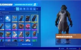 Conta fortnite com TUBARÃO-MAKO e MUITAS outras raridades