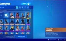 Conta fortnite com TUBARÃO-MAKO e MUITAS outras raridades