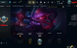 Conta Com Ward Rara Da Riot + Cho Gath Estrela Negra