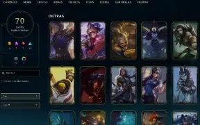 Conta Com Ward Rara Da Riot + Cho Gath Estrela Negra