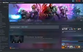V>Conta Lost ark 1413. arma+19, set +13+12+ steam